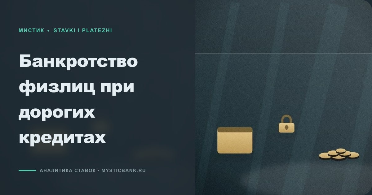 Иллюстрация к статье «Банкротство физлиц при дорогих кредитах»