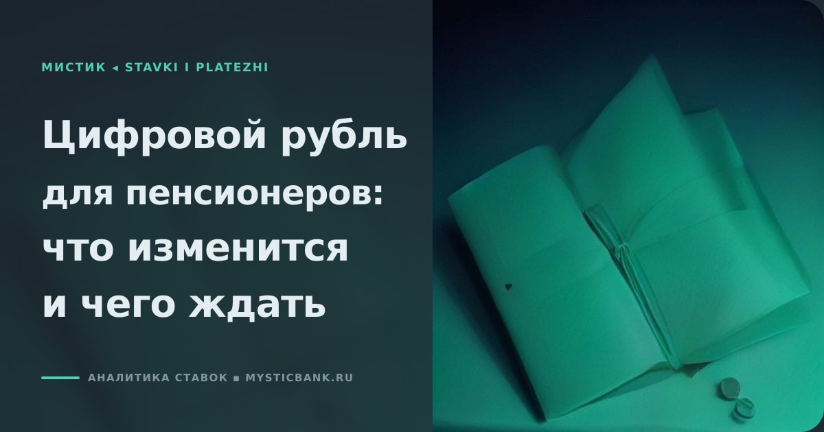 Иллюстрация к статье «Цифровой рубль для пенсионеров: что изменится и чего ждать»