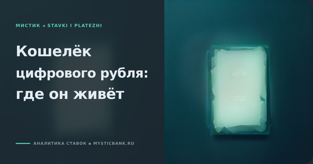 Иллюстрация к статье «Цифровой рубль: как выглядит и где хранится кошелек»