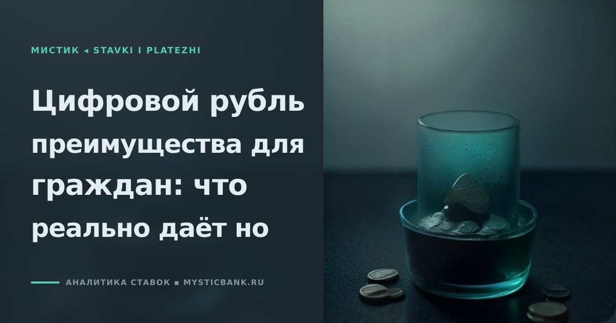 Иллюстрация к статье «Цифровой рубль преимущества для граждан: что реально даёт но»