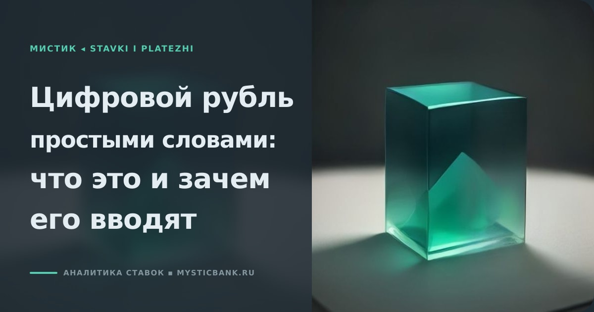 Иллюстрация к статье «Цифровой рубль простыми словами: что это и зачем его вводят»