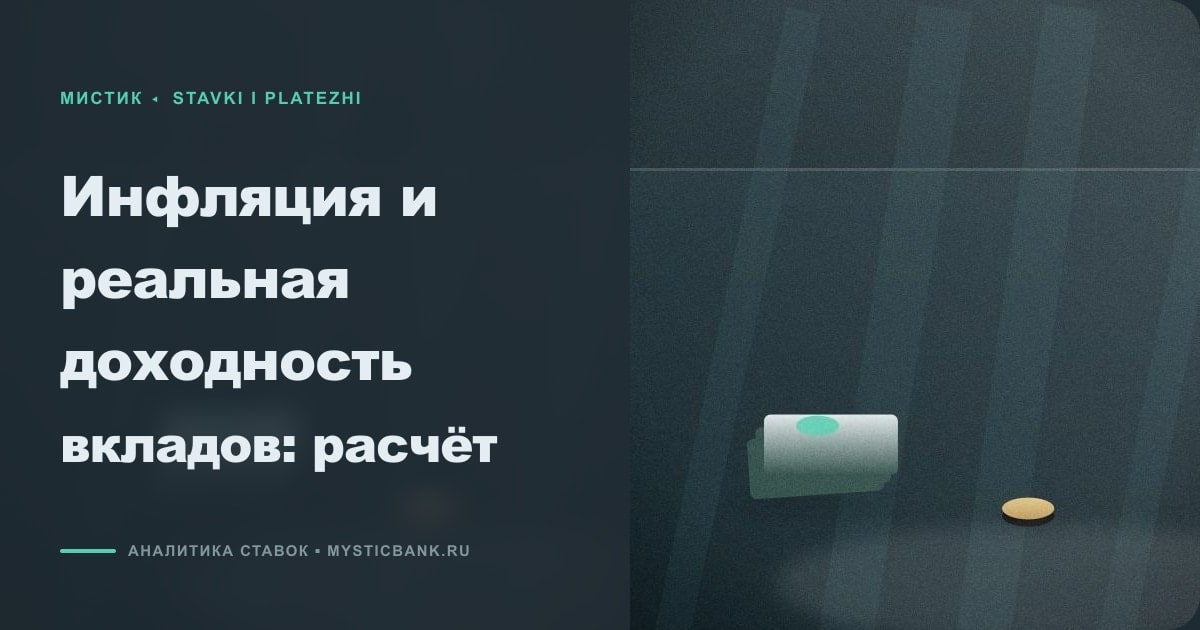 Иллюстрация к статье «Инфляция и реальная доходность вкладов: расчёт»
